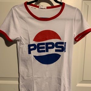 White “Pepsi” t-shirt from Urban Planet